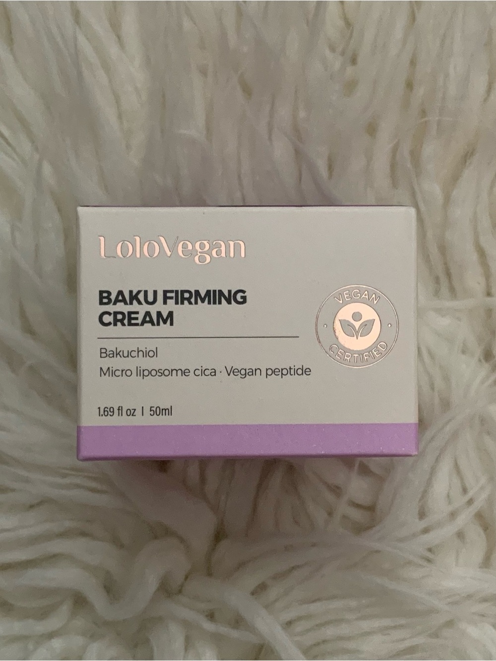 Lolovegan Baku Firming Cream 50 ml (1.69 fl oz) BNIB